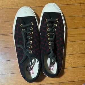 Kith Converse Bergdorf Goodman Black and Red Sneakers Men’s Size 10.5